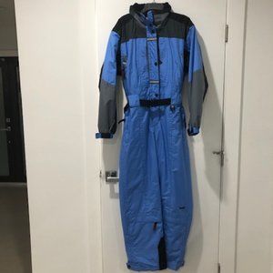 Marker Blue and Black Ski Jacket